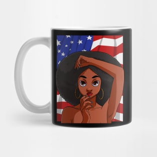 Melanin Black Queen African American Heritage Mug